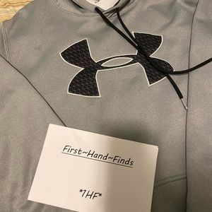 Mens Under Armour Storm Fleece P/O Hoodie XXL EUC!